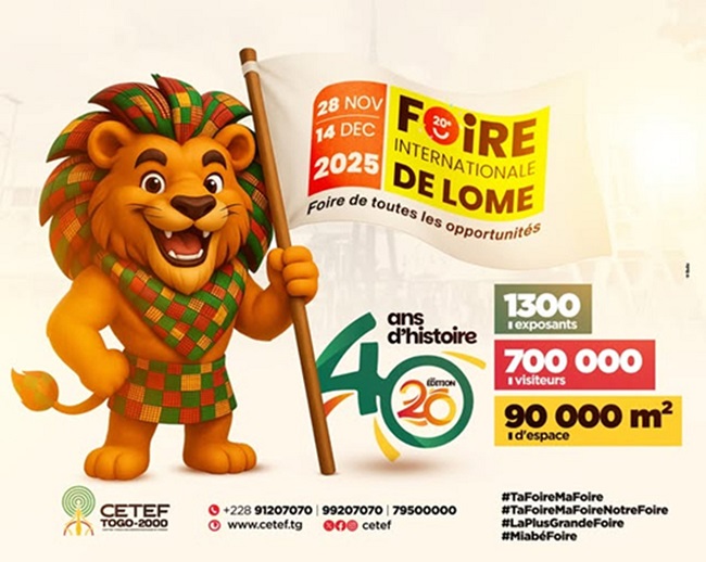 Cetef CETEF TOGO 2000 / FOIRE INTERNATIONALE DE LOME 2025 : 40 ANS D’HISTOIRE ...